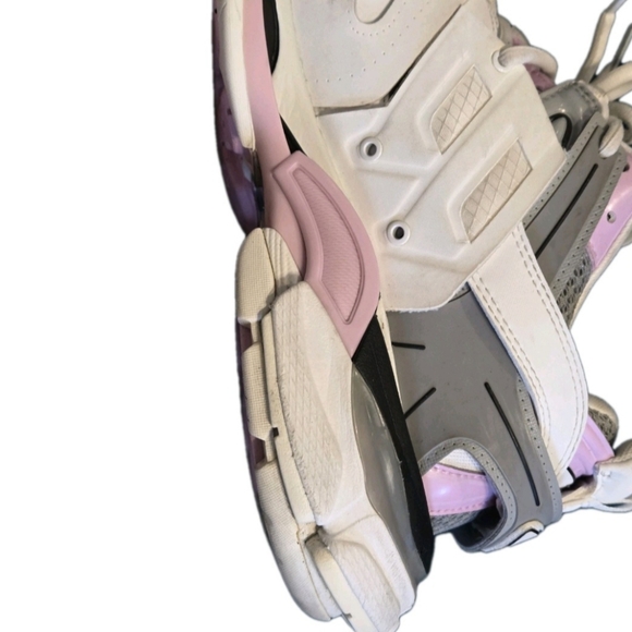 Balenciaga Women's Track Sneakers 'White Pink' Size EU 39 US 8.5 (GUC) - Picture 9 of 15